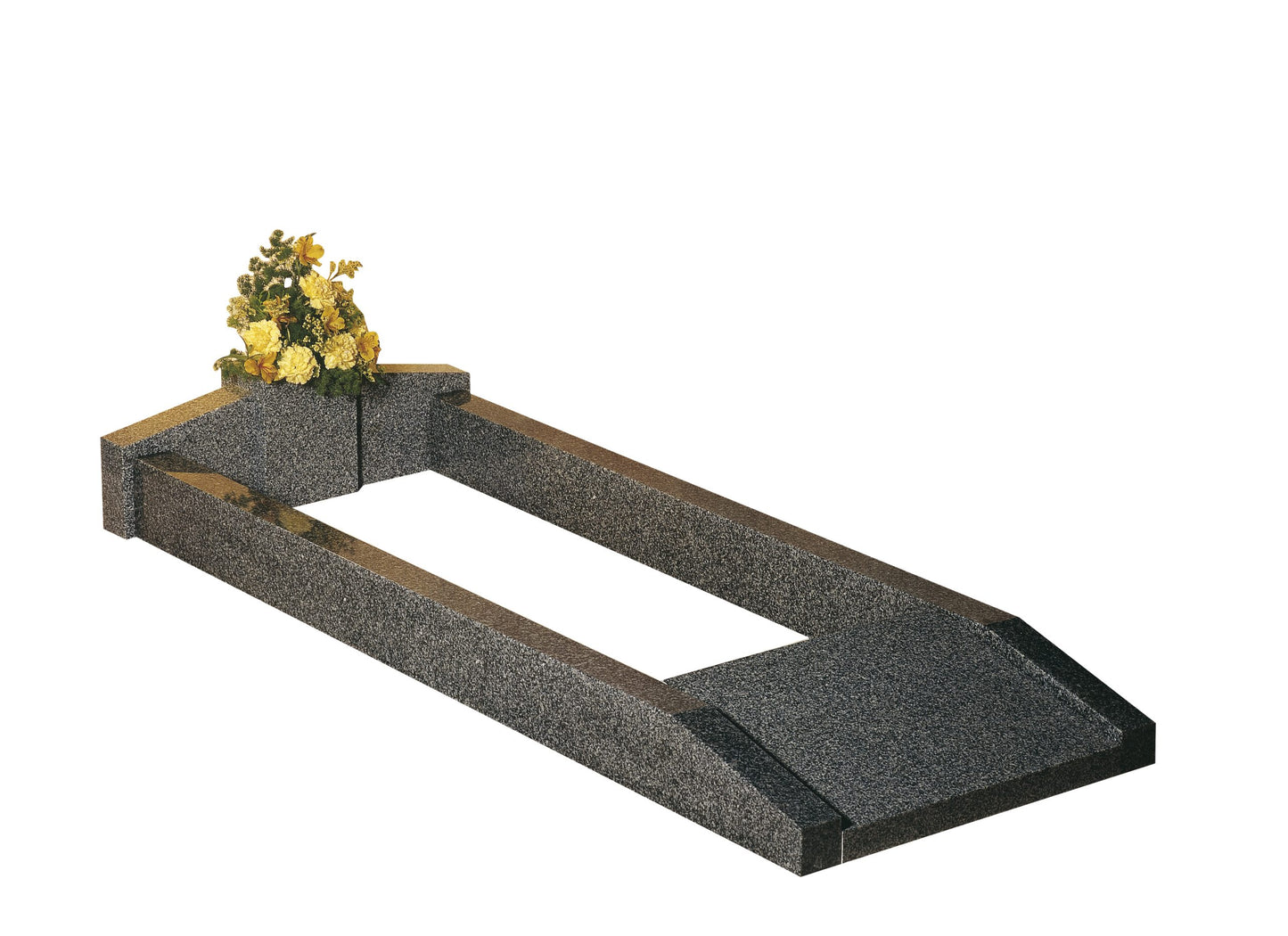 Lunar Grey Kerb set and tablet memorial (WG112)