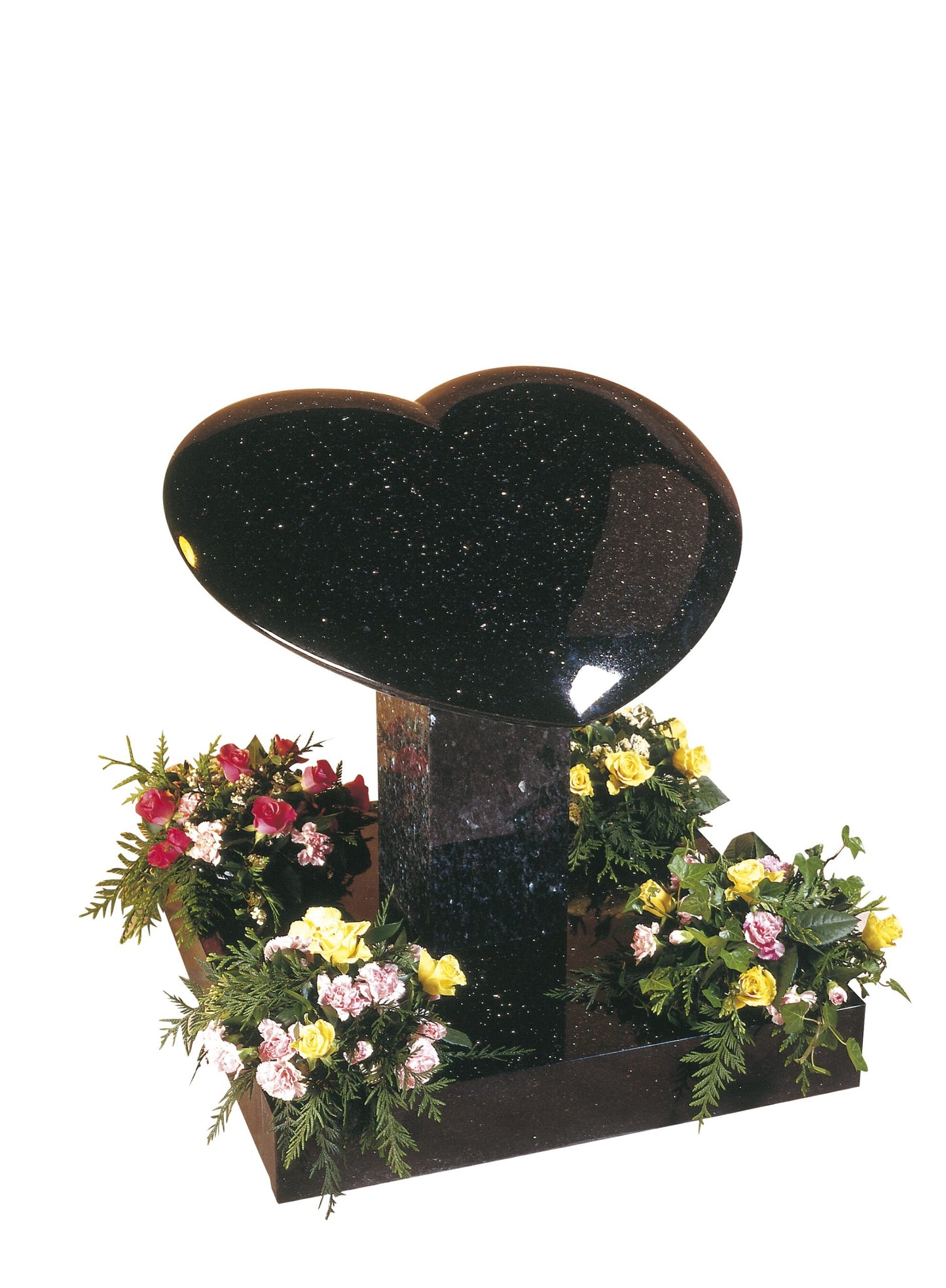 Heart Pedestal tablet memorial (WG150)