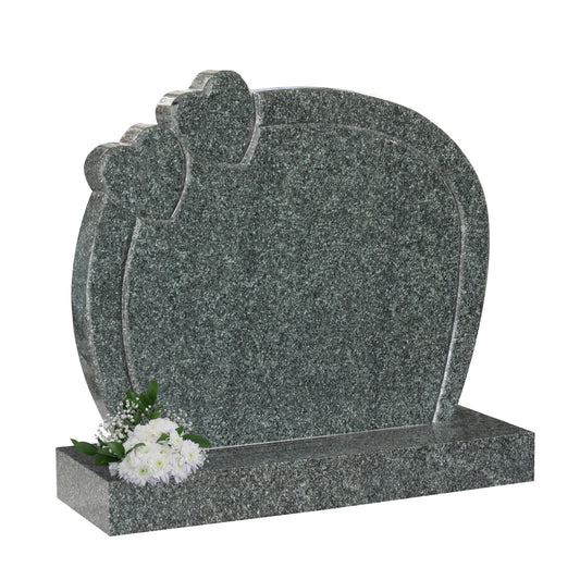 Coral Green Granite Headstone (ET100)