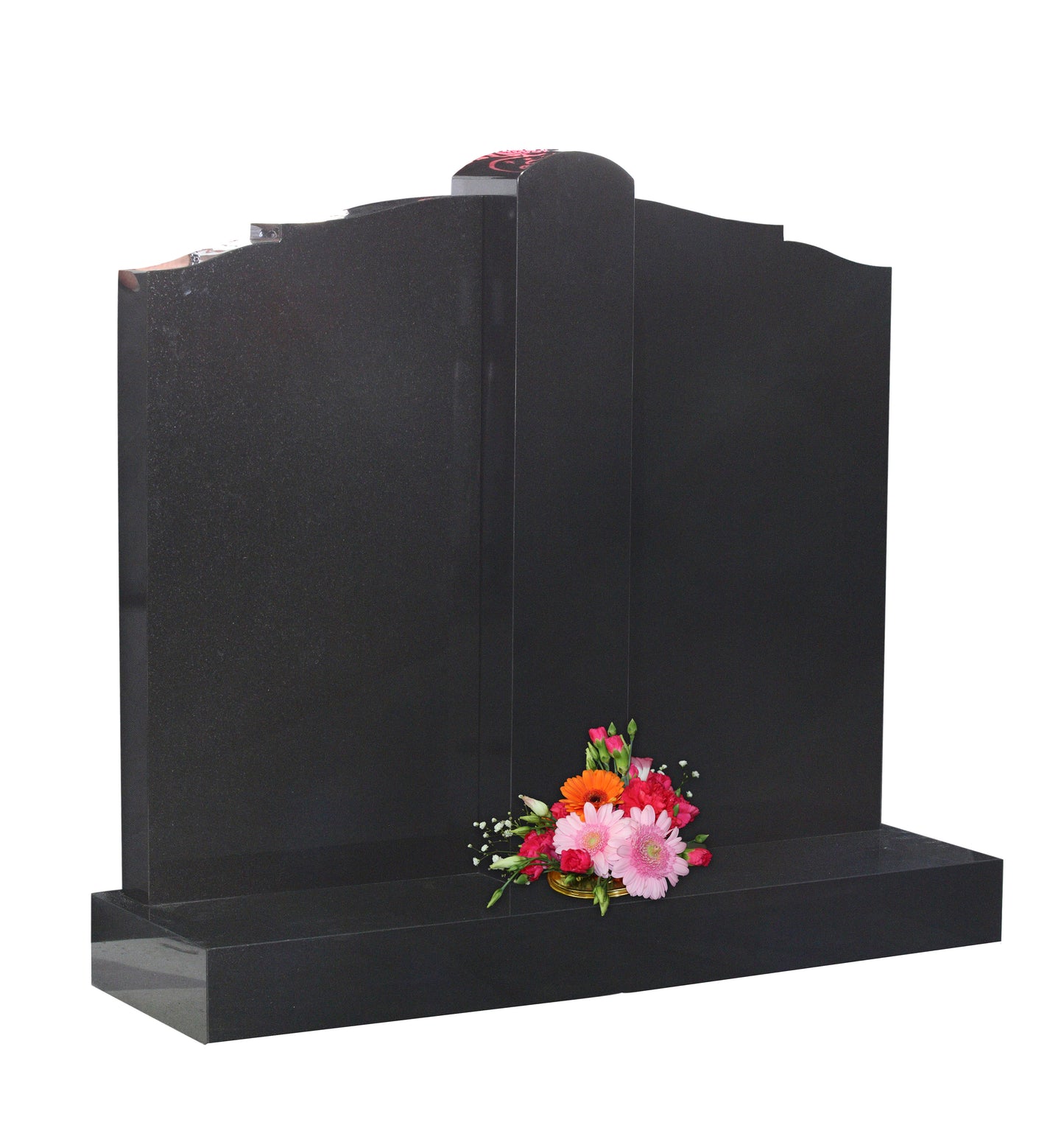 Black Granite central column memorial (ET121)