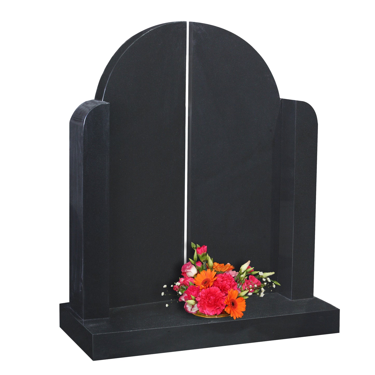 Black Granite Gates of Heaven Memorial (ET131)