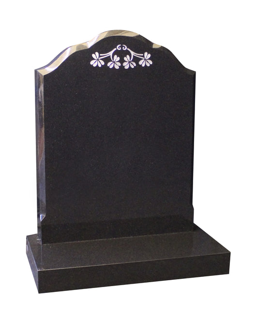 Rounded Top Shaped Headstone (ET26)