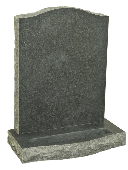 South African Dark Grey planter base memorial (ET39)